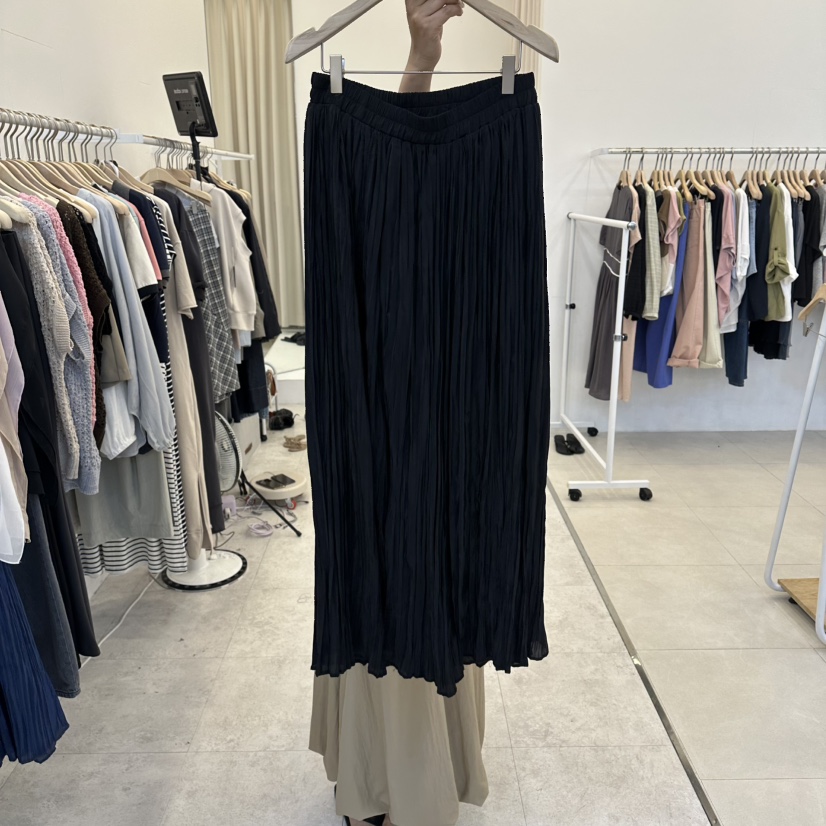 FUNNY POWDER韓國代購女士新品休閑熱賣推薦人氣休閑褲褶皺THE FUNNY休閑褲圖色3