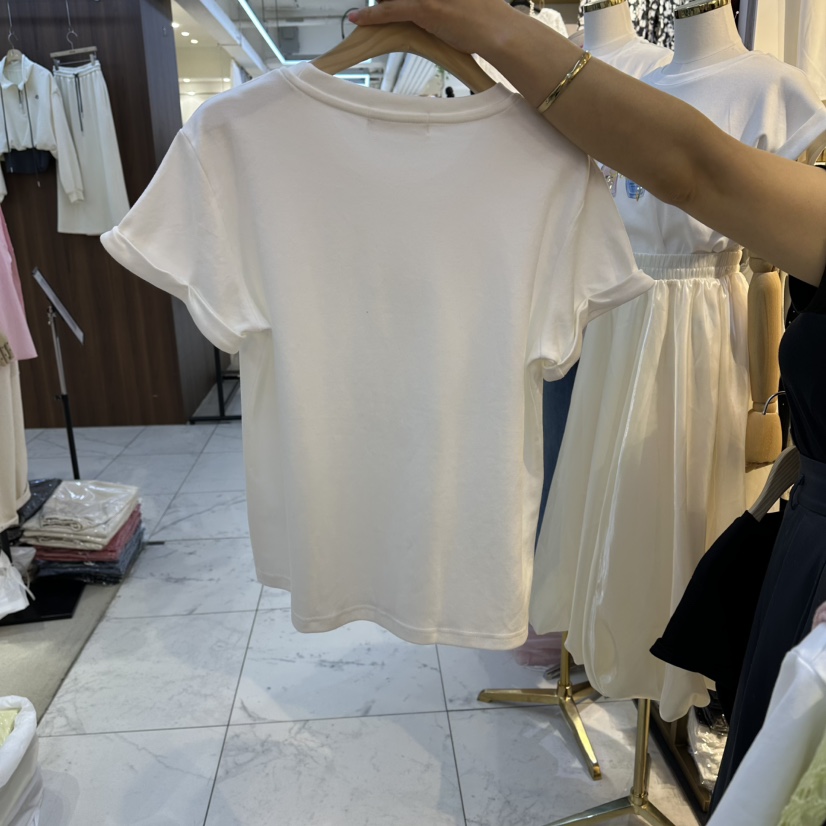 COCO HOLIC韓國直郵女裝新款推薦熱賣人氣職業休閑26春夏T恤COCO HOLICT恤