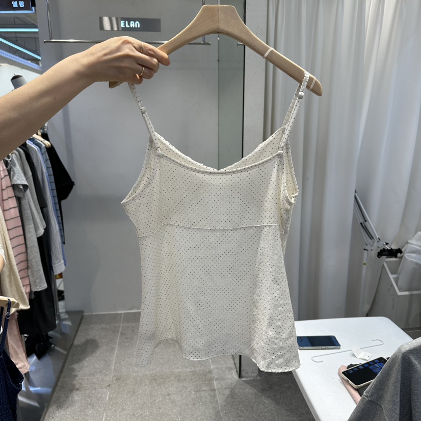 空韓國直郵女裝新品熱賣休閑人氣推薦職業時尚26春夏吊帶背心空吊帶/背心