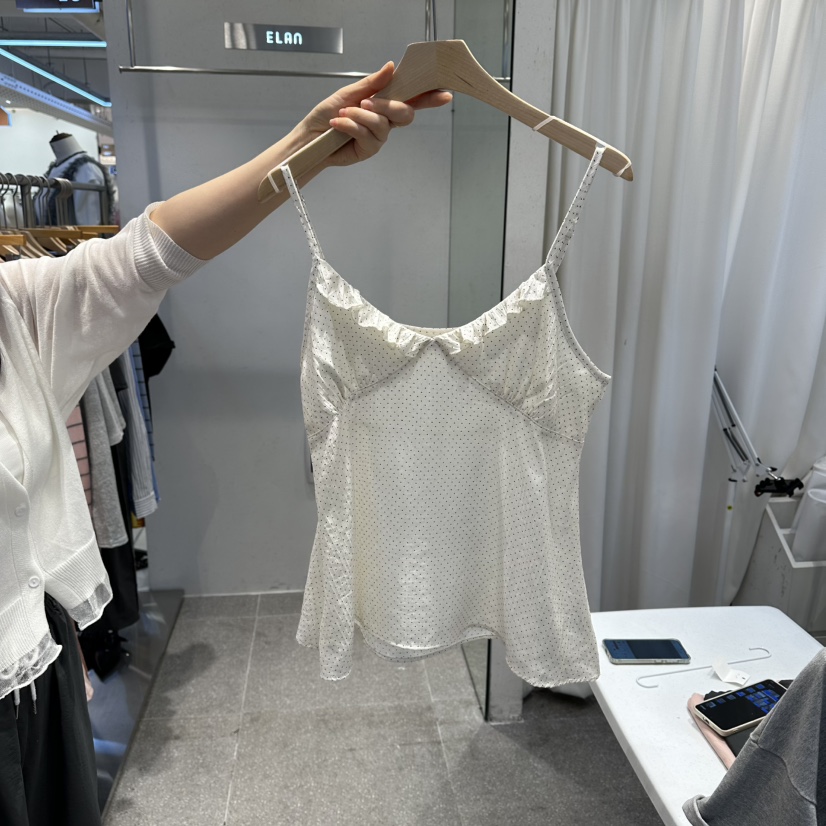 空韓國直郵女裝新品熱賣休閑人氣推薦職業時尚26春夏吊帶背心空吊帶/背心圖色1