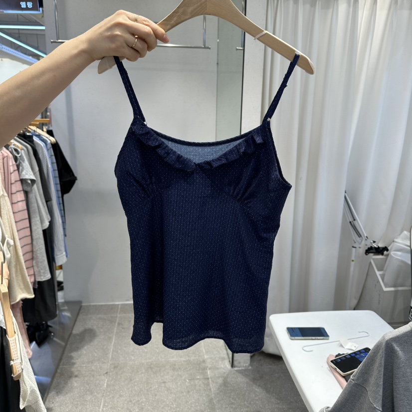 空韓國直郵女裝新品熱賣休閑人氣推薦職業時尚26春夏吊帶背心空吊帶/背心圖色2