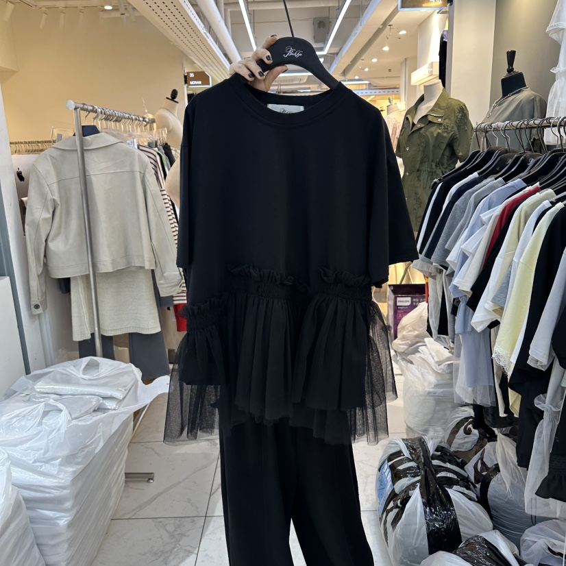 空韓國直郵女裝新款休閑26春夏人氣熱賣職業推薦襯衫蕾絲衫BAKHA襯衫/蕾絲衫圖色3