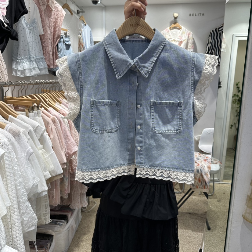 BELITA韓國東大門直郵女裝新款26春夏推薦熱賣時尚人氣馬甲BELITA馬甲圖色1