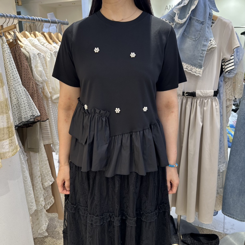 BELITA韓國直郵女裝新品推薦休閑26春夏時尚職業襯衫蕾絲衫BELITA襯衫/蕾絲衫圖色3