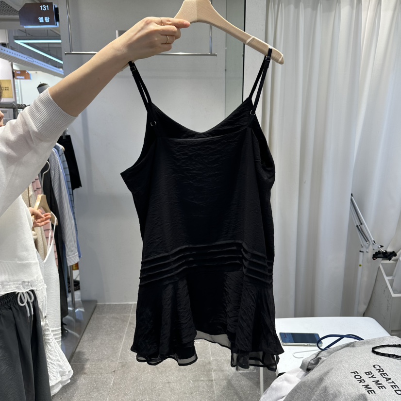 空韓國東大門直郵女裝新款職業推薦時尚熱賣休閑吊帶背心空吊帶/背心