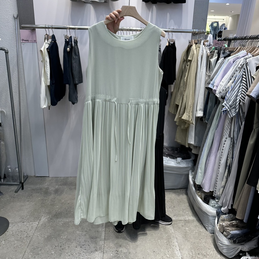 BLOOM韓國東大門代購女士新品時尚人氣職業推薦連衣裙褶皺BLOOM-Q連衣裙圖色4