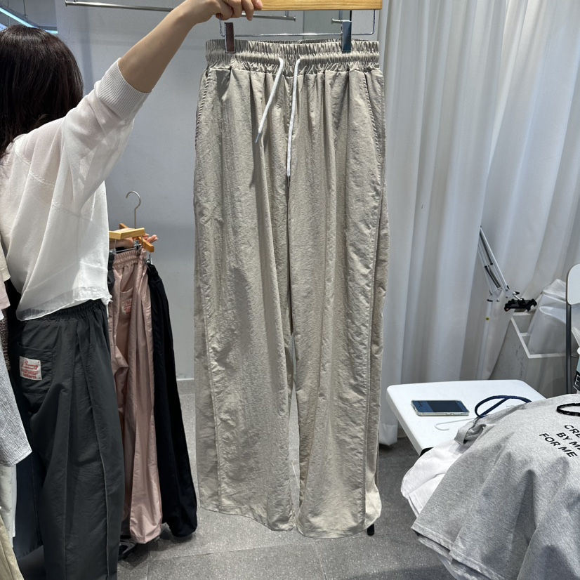 空韓國直郵女士新款熱賣人氣時尚推薦職業26春夏休閑休閑褲空休閑褲圖色1