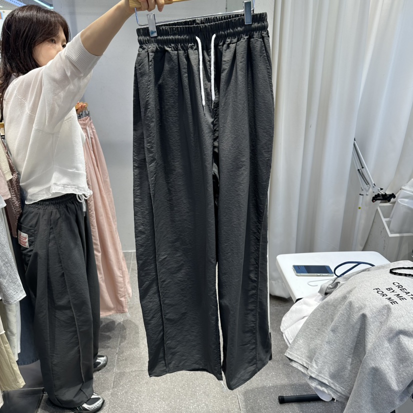 空韓國直郵女士新款熱賣人氣時尚推薦職業26春夏休閑休閑褲空休閑褲圖色3