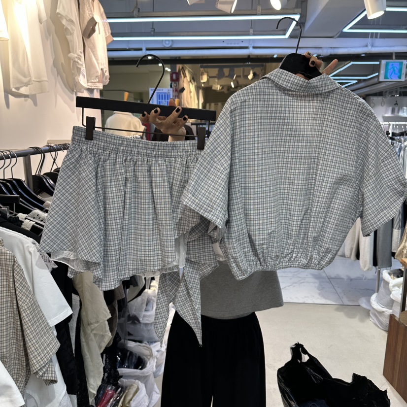 空韓國東大門直郵女士新款職業推薦26春夏人氣時尚套裝套裝BAKHA套裝