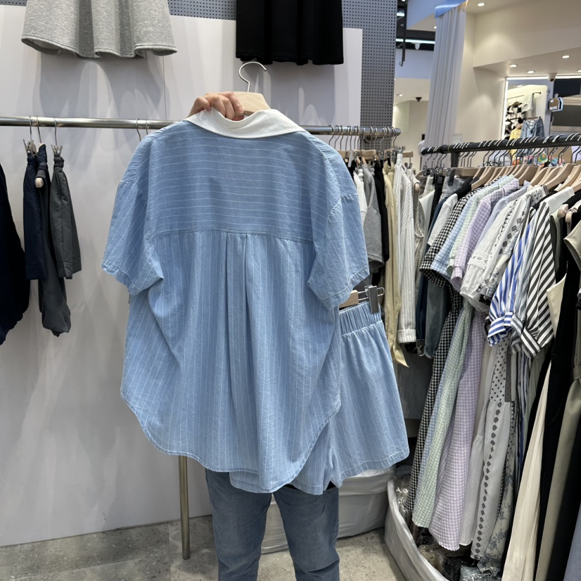 BLOOM韓國東大門代購女士新款推薦職業26春夏套裝套裝條紋BLOOM-Q套裝