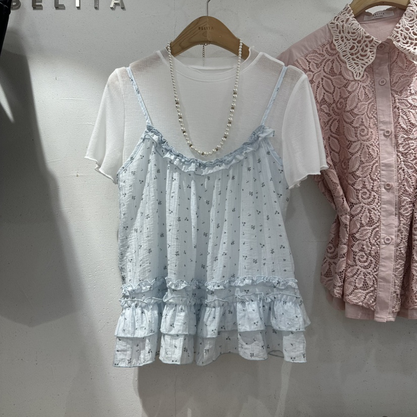 BELITA韓國直郵女士新款熱賣休閑26春夏人氣套裝不含項鏈BELITA套裝圖色1