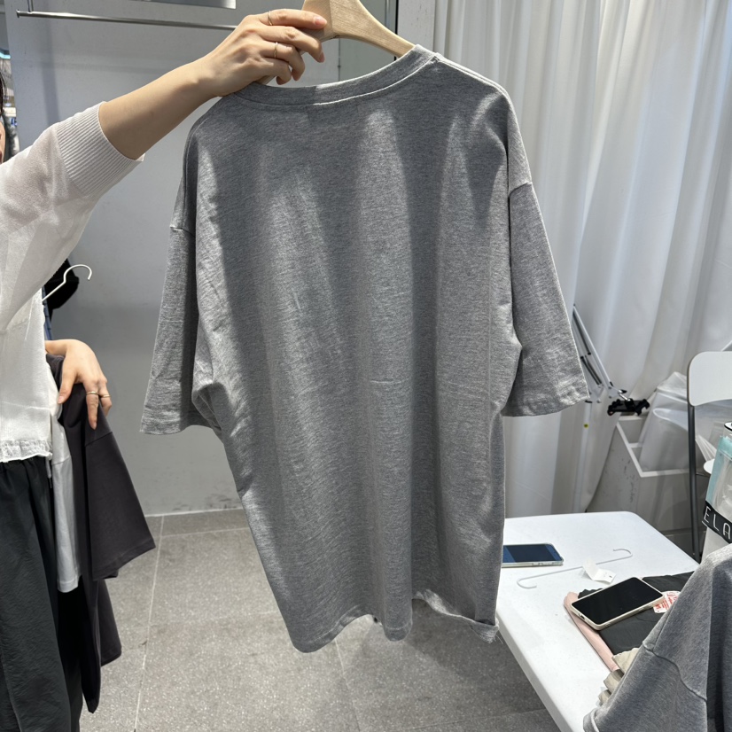 空韓國代購女士新款熱賣職業時尚推薦26春夏人氣休閑T恤空T恤