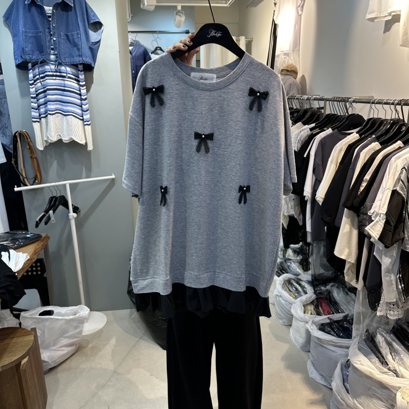 空韓國東大門代購女裝新品26春夏時尚熱賣休閑人氣推薦T恤BAKHAT恤圖色1