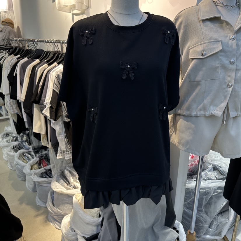 空韓國東大門代購女裝新品26春夏時尚熱賣休閑人氣推薦T恤BAKHAT恤圖色2