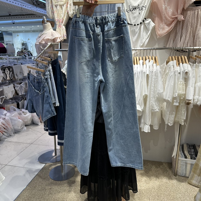 BELITA韓國代購女裝新款熱賣休閑推薦時尚26春夏人氣牛仔褲BELITA牛仔褲