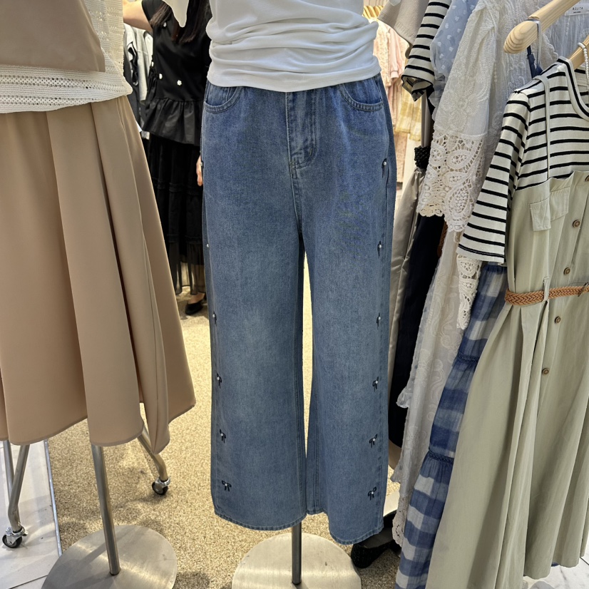 BELITA韓國代購女裝新款熱賣休閑推薦時尚26春夏人氣牛仔褲BELITA牛仔褲圖色1