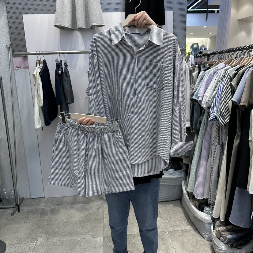 BLOOM韓國直郵實拍女士新品26春夏時尚職業休閑推薦套裝套裝BLOOM-Q套裝圖色2