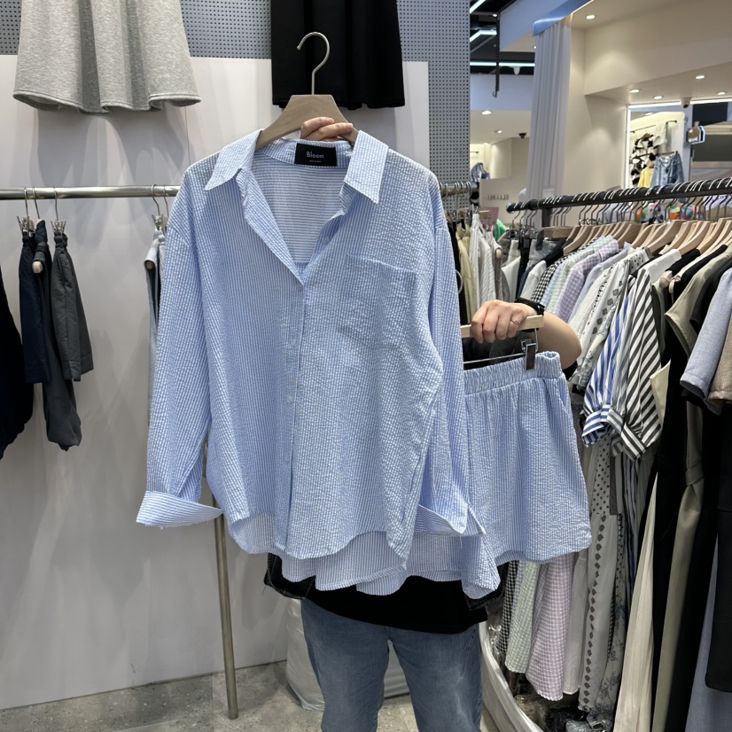 BLOOM韓國直郵實拍女士新品26春夏時尚職業休閑推薦套裝套裝BLOOM-Q套裝圖色4