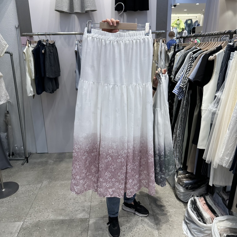 BLOOM韓國代購女士新品時尚推薦職業休閑26春夏人氣熱賣長裙BLOOM-Q長裙圖色1