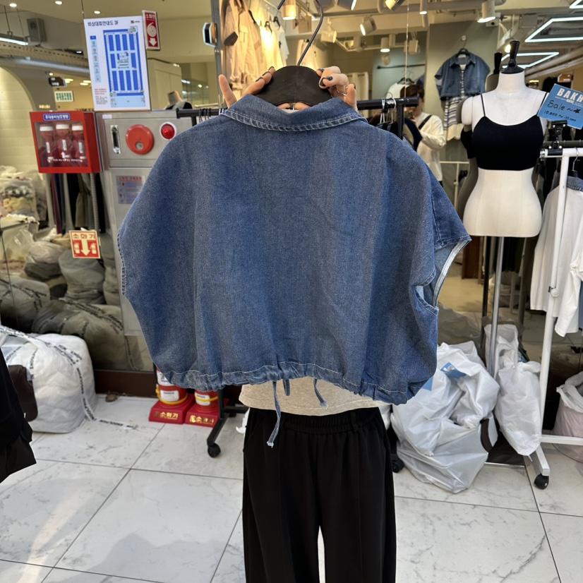 空韓國直郵實拍女裝新款推薦職業26春夏休閑人氣襯衫蕾絲衫BAKHA襯衫/蕾絲衫