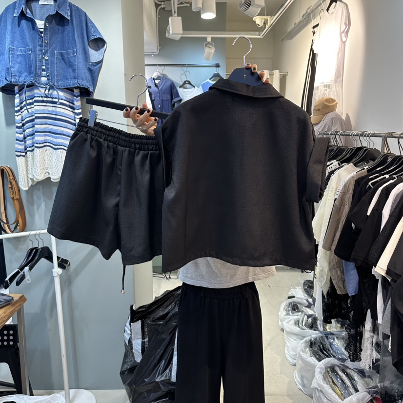 空韓國東大門代購女士新款26春夏時尚休閑熱賣職業推薦套裝BAKHA套裝