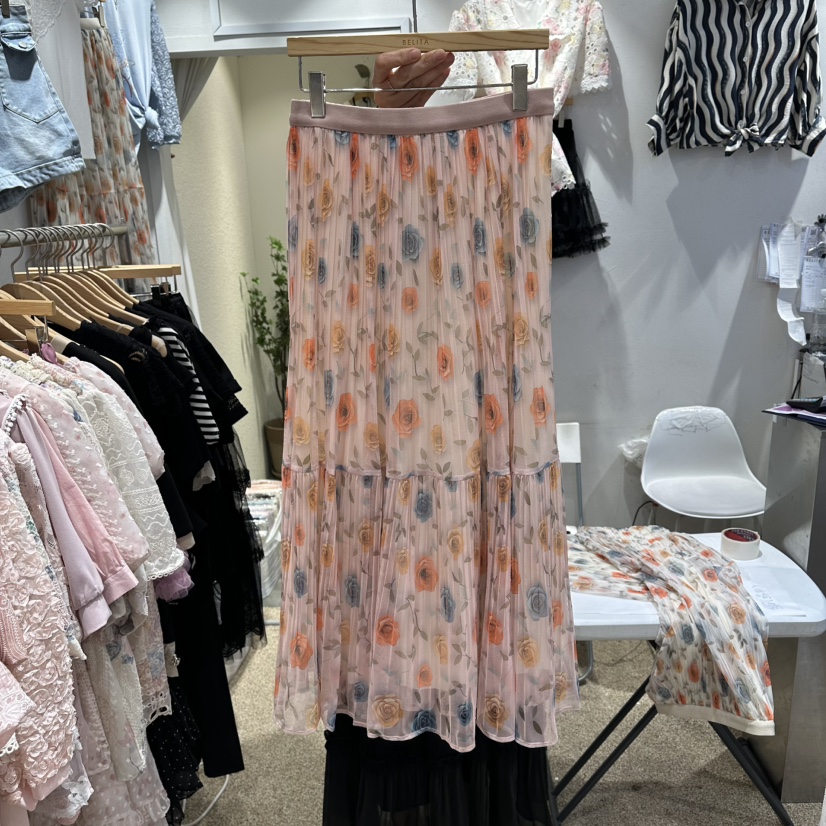 BELITA韓國直郵實拍女裝新品職業人氣26春夏熱賣休閑長裙BELITA長裙圖色2