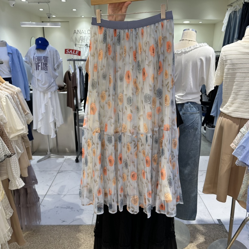 BELITA韓國直郵實拍女裝新品職業人氣26春夏熱賣休閑長裙BELITA長裙圖色3