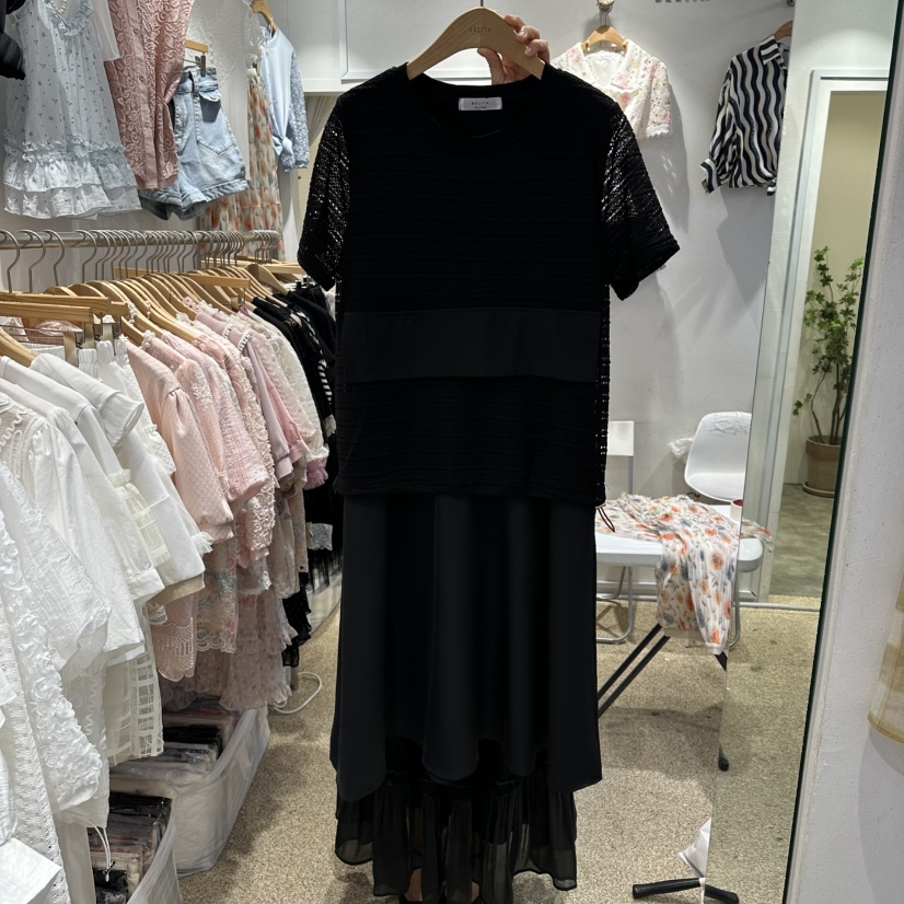 BELITA韓國直郵實拍女裝新品職業推薦時尚26春夏熱賣連衣裙BELITA連衣裙圖色2