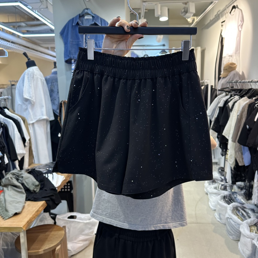 空韓國東大門代購女裝新款26春夏熱賣職業推薦休閑時尚短褲BAKHA短褲圖色3