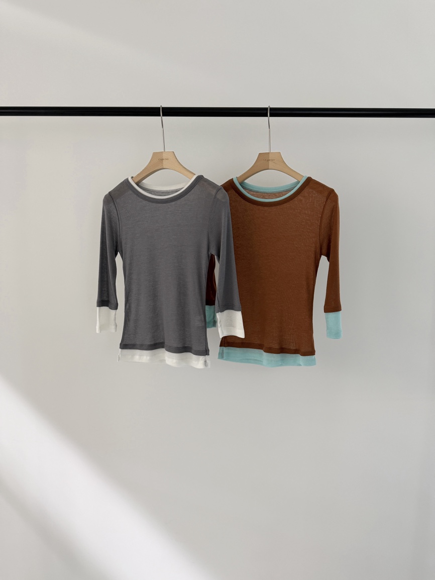 LOGARDEN韓國東大門代購女士新品人氣休閑熱賣時尚26春夏T恤LO GARDENT恤