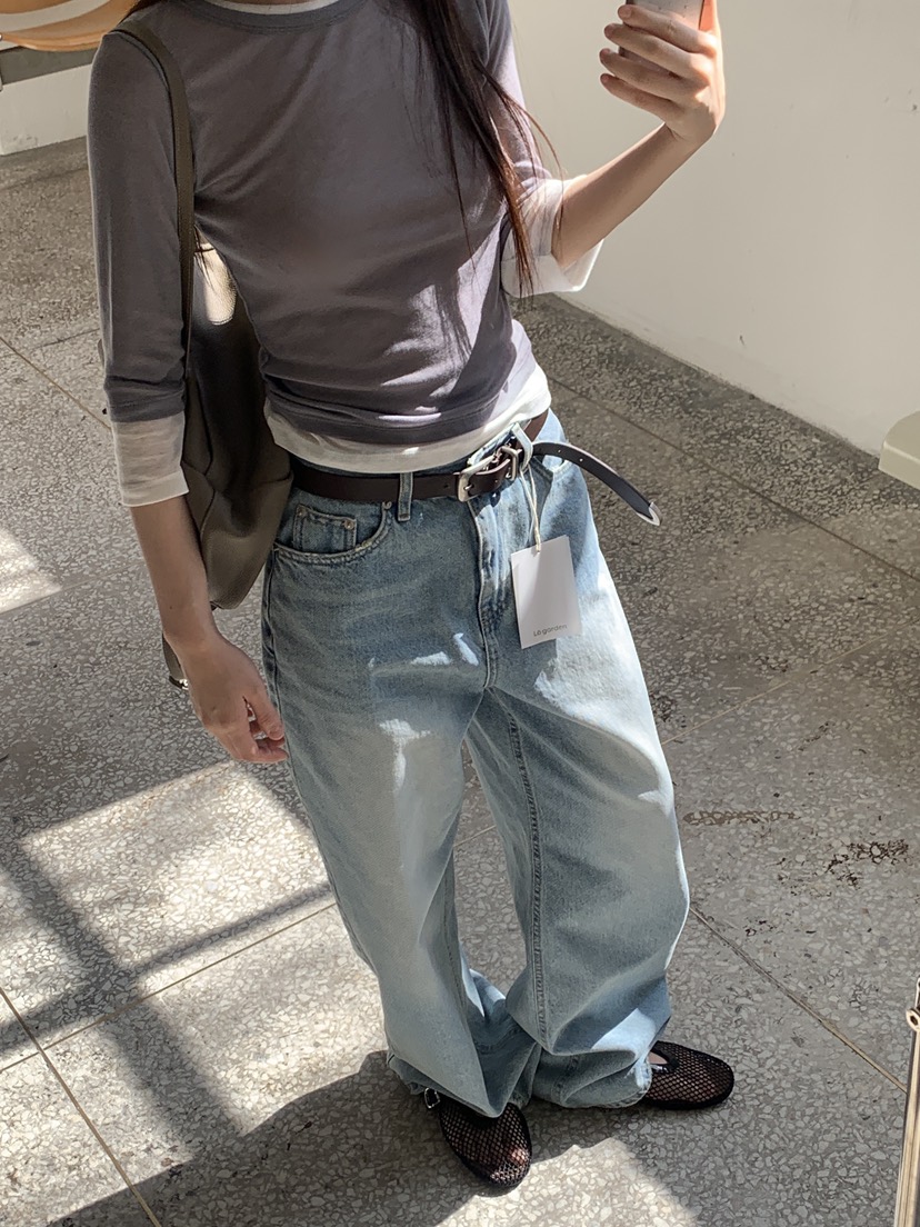 LOGARDEN韓國東大門代購女士新品人氣休閑熱賣時尚26春夏T恤LO GARDENT恤