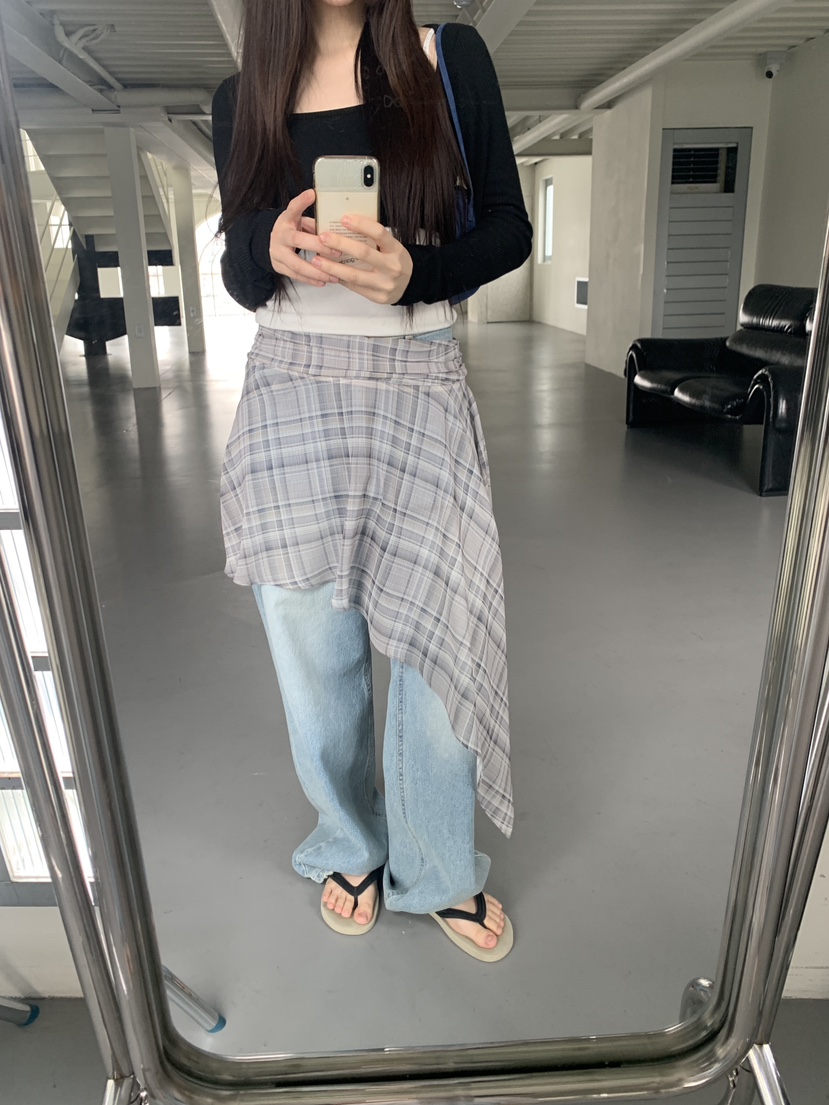 LOGARDEN韓國代購女士新品26春夏推薦時尚職業人氣休閑短裙LO GARDEN短裙