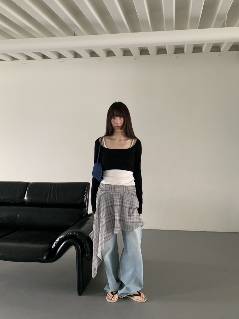 LOGARDEN韓國代購女士新品26春夏推薦時尚職業人氣休閑短裙LO GARDEN短裙