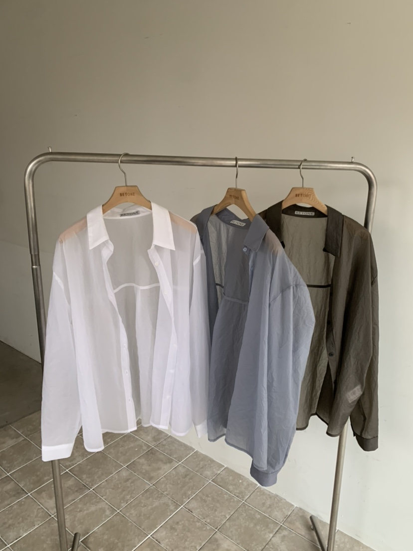 BETONE韓國直郵實拍女裝新款26春夏職業推薦熱賣襯衫蕾絲衫BETONE襯衫/蕾絲衫