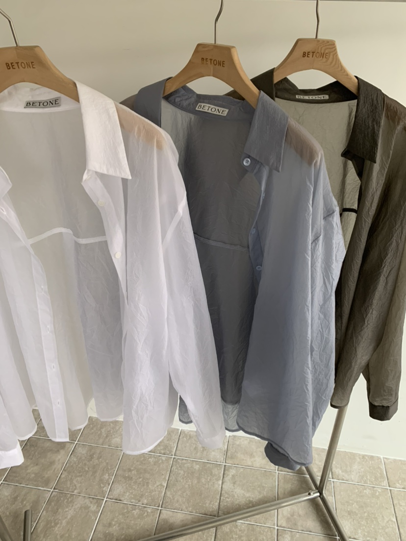 BETONE韓國直郵實拍女裝新款26春夏職業推薦熱賣襯衫蕾絲衫BETONE襯衫/蕾絲衫