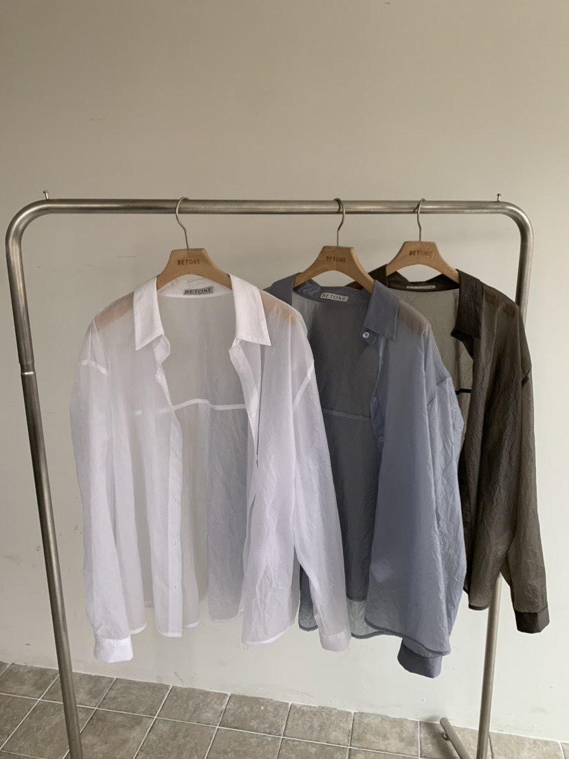 BETONE韓國直郵實拍女裝新款26春夏職業推薦熱賣襯衫蕾絲衫BETONE襯衫/蕾絲衫