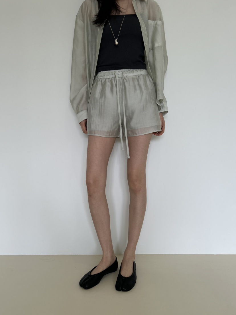 ME MO韓國直郵女士新款時尚26春夏推薦職業人氣休閑短褲ME MO短褲圖色1