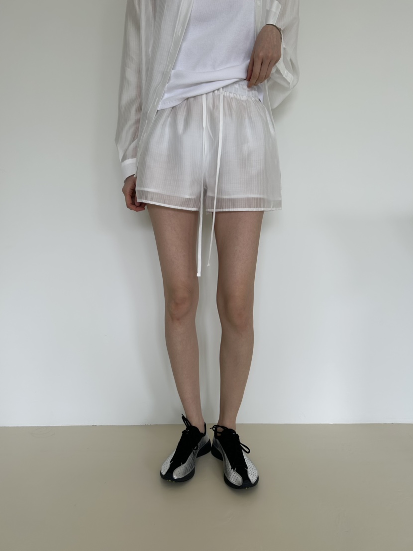 ME MO韓國直郵女士新款時尚26春夏推薦職業人氣休閑短褲ME MO短褲圖色2