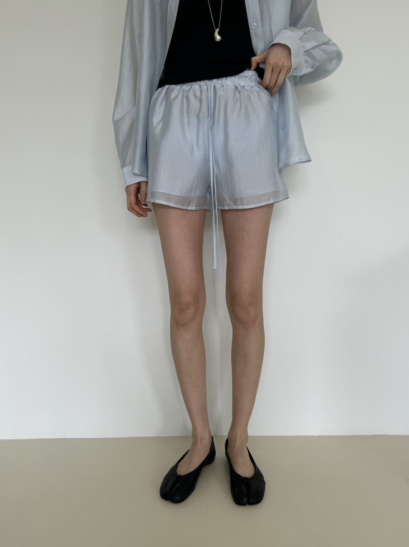 ME MO韓國直郵女士新款時尚26春夏推薦職業人氣休閑短褲ME MO短褲圖色3