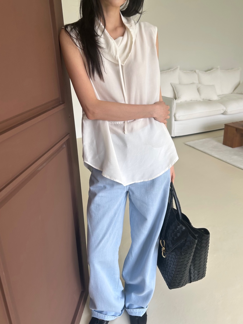 ME MO韓國東大門代購女裝新品26春夏推薦襯衫蕾絲衫高領ME MO襯衫/蕾絲衫