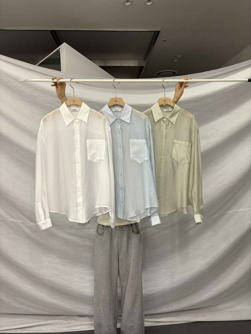 ME MO韓國東大門代購女士新品熱賣推薦襯衫蕾絲衫不含內搭ME MO襯衫/蕾絲衫