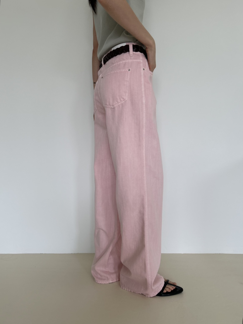 ME MO韓國代購女裝新款職業推薦休閑26春夏牛仔褲不含腰帶ME MO牛仔褲