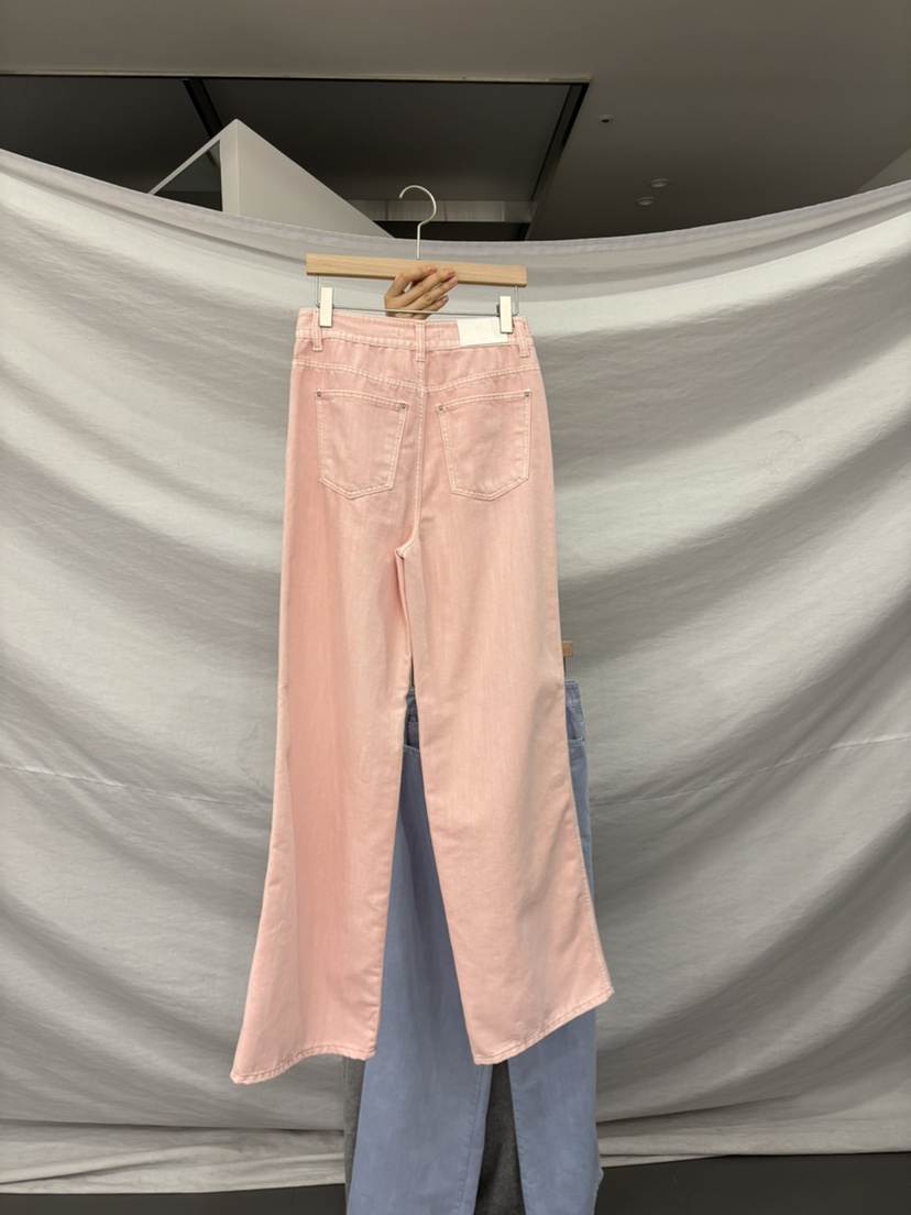 ME MO韓國代購女裝新款職業推薦休閑26春夏牛仔褲不含腰帶ME MO牛仔褲