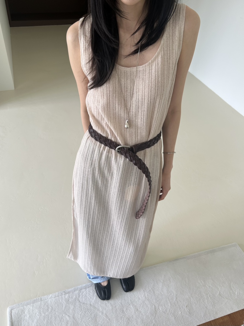 ME MO韓國直郵女士新品26春夏熱賣時尚職業連衣裙不含腰帶ME MO連衣裙