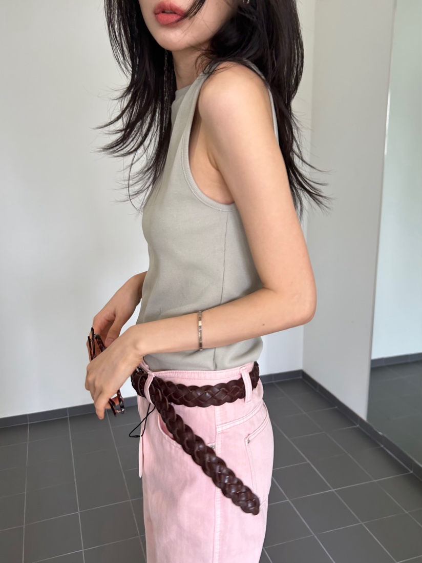 ME MO韓國代購女裝新品職業熱賣推薦時尚26春夏吊帶背心ME MO吊帶/背心