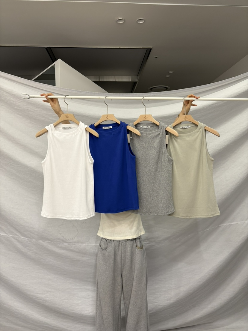 ME MO韓國代購女裝新品職業熱賣推薦時尚26春夏吊帶背心ME MO吊帶/背心