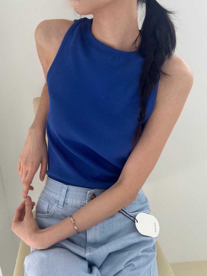 ME MO韓國代購女裝新品職業熱賣推薦時尚26春夏吊帶背心ME MO吊帶/背心圖色1