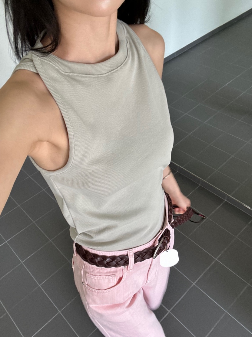 ME MO韓國代購女裝新品職業熱賣推薦時尚26春夏吊帶背心ME MO吊帶/背心圖色3