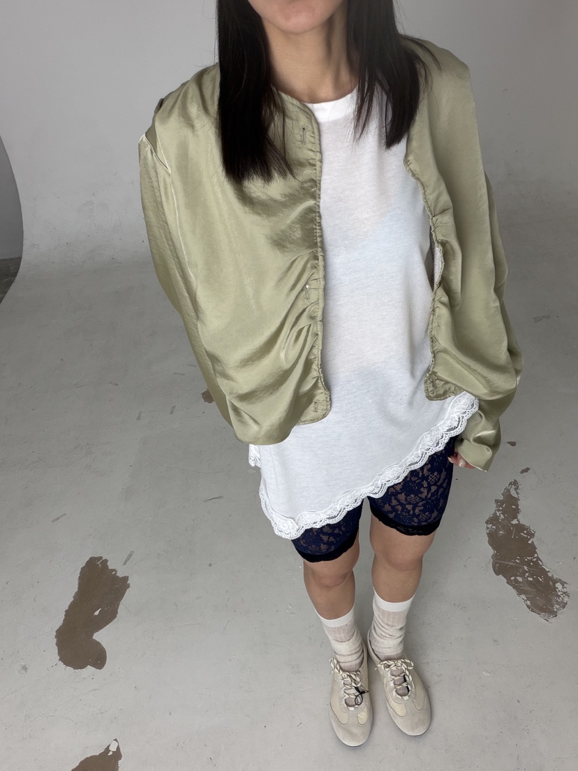 FRANC—L韓國代購女裝新款26春夏職業熱賣人氣襯衫蕾絲衫FRANC襯衫/蕾絲衫