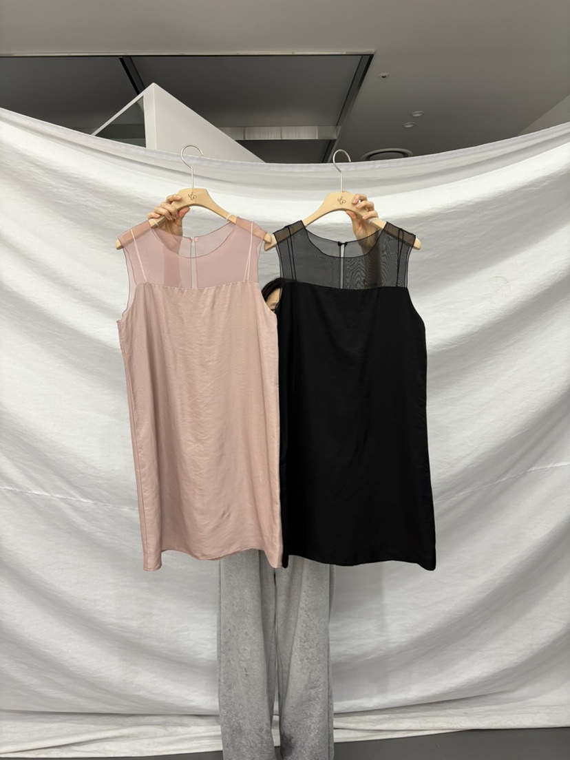 ME MO韓國東大門直郵女裝新款推薦時尚26春夏連衣裙不含絲巾ME MO連衣裙